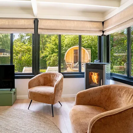 Boshuisje Rekem - Alma With Private Sauna Feriehus *